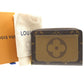 LOUIS VUITTON Bifold Wallet M81461 Monogram canvas Brown Compact wallet Monogram reverse Portefeuille Lou Women Used Authentic