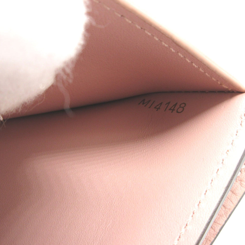 LOUIS VUITTON Tri-fold wallet N60208 Damier canvas, leather Magnolia Compact wallet Damier Portefeuille Croisette Women Used Authentic