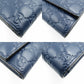 GUCCI Long Wallet Purse 410100 leather Navy Guccisima Women Used Authentic