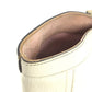 GUCCI Tote Bag 141472 leather white logo Women Used Authentic