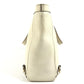 GUCCI Tote Bag 141472 leather white logo Women Used Authentic