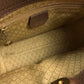 GUCCI Handbag 000123 Suede/Leather, Bamboo Brown Shoulder Bamboo handle Women Used Authentic