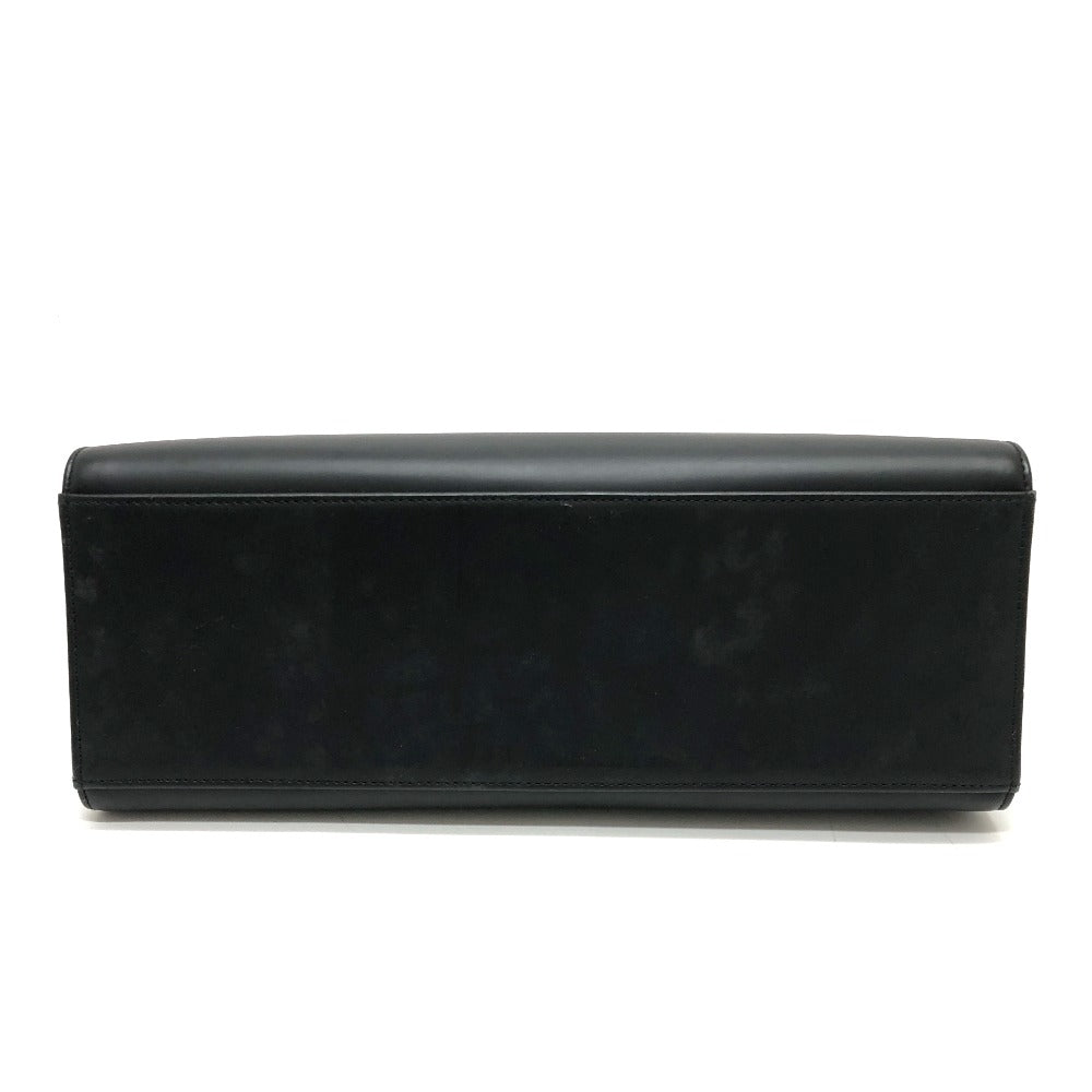 GUCCI Handbag 002058 leather black logo