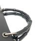 GUCCI Handbag 002058 leather black logo