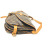 LOUIS VUITTON Shoulder Bag M42256 Monogram canvas Brown Saumur 30