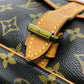 LOUIS VUITTON Shoulder Bag M42256 Monogram canvas Brown Saumur 30