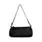 GUCCI Shoulder Bag Leather, Denim black logo Metal Sherry line Women Used Authentic