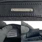 GUCCI Shoulder Bag Leather, Denim black logo Metal Sherry line Women Used Authentic