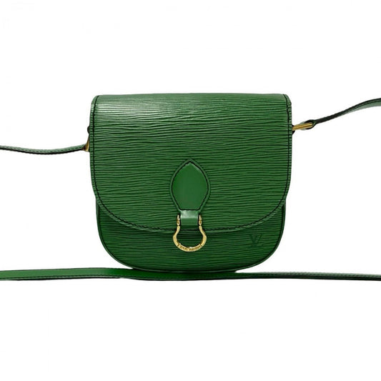 LOUIS VUITTON Shoulder Bag M52214 leather green Epi Mini Saint-Cloud