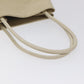 CHANEL Camelia Two Way Shoulder Bag Leather Ivory CC