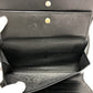 GUCCI Trifold wallet 257303 leather black Sima line GG