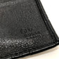 GUCCI Trifold wallet 257303 leather black Sima line GG