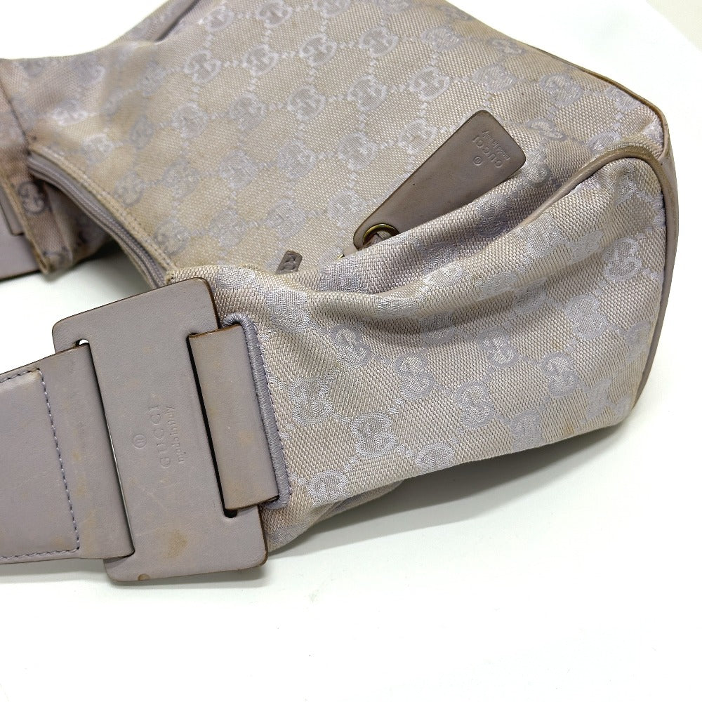 GUCCI Shoulder Bag 92699 GG canvas purple GG canvas