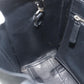 BALENCIAGA Two Way Mini Tote Bag Black Silver