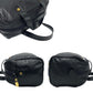 LOEWE Handbag leather black Anagram logo Amazonas Women Used Authentic