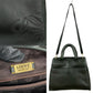 LOEWE Shoulder Bag leather green Anagram logo Women(Unisex) Used Authentic