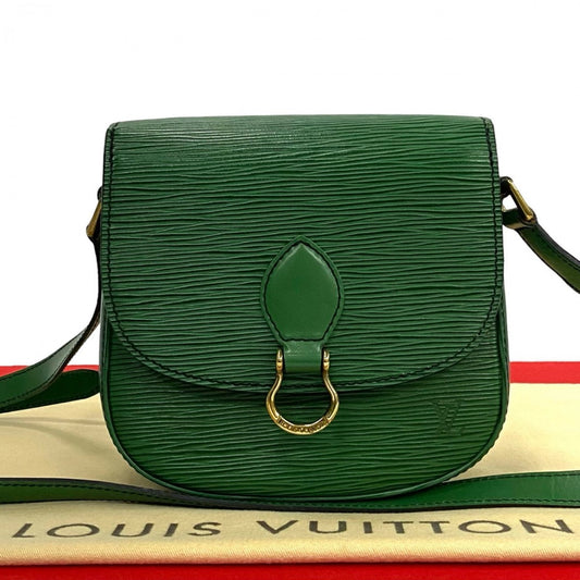LOUIS VUITTON Shoulder Bag M52214 Epi Leather green Epi Mini Saint-Cloud