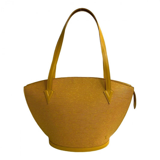 LOUIS VUITTON Shoulder Bag M52339 leather yellow Epi Saint Jacques Poignier Long Women Used Authentic