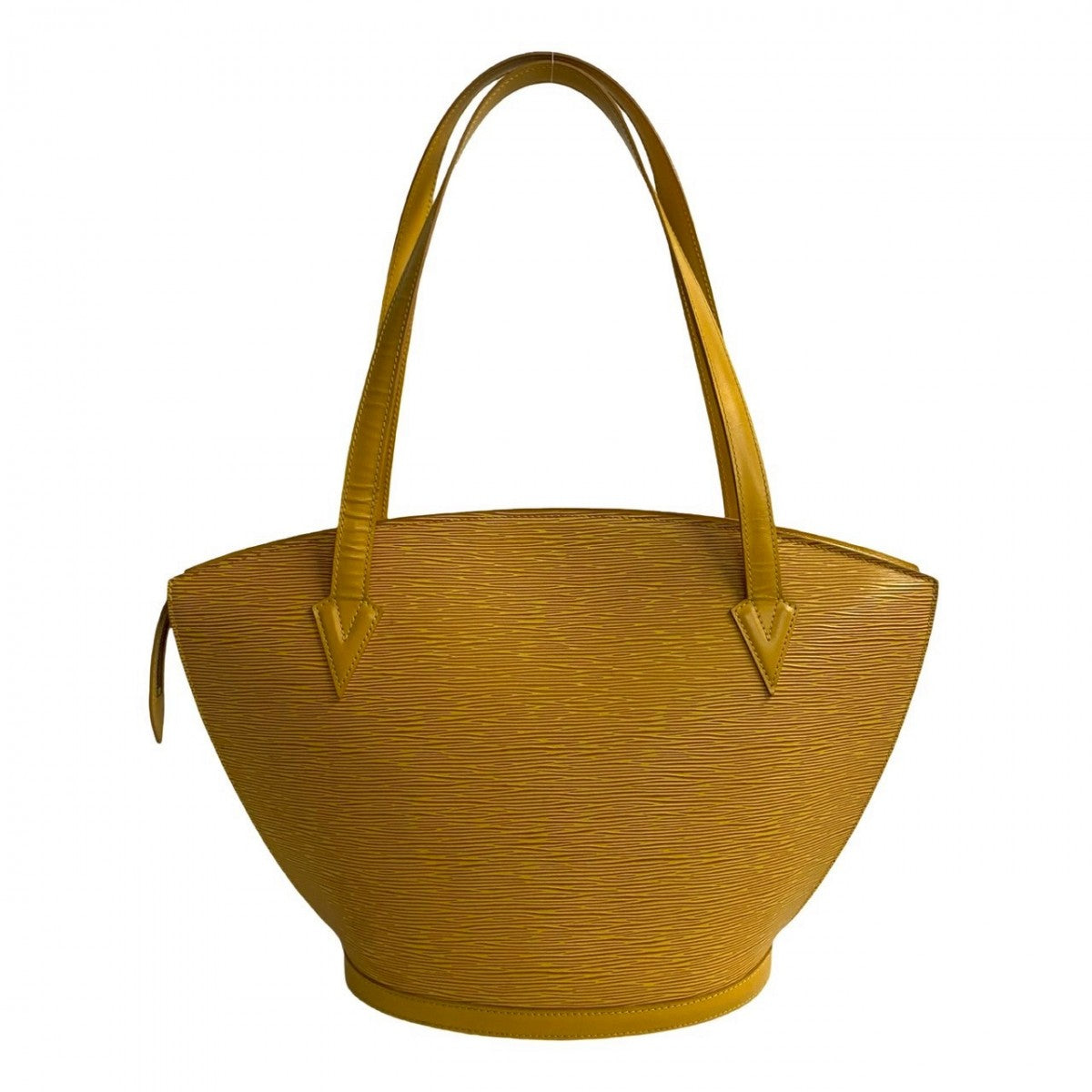 LOUIS VUITTON Shoulder Bag M52339 leather yellow Epi Saint Jacques Poignier Long Women Used Authentic