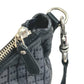 GUCCI Shoulder Bag 243308 canvas Black x gray Diamante Women Used Authentic