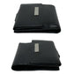 GUCCI Bifold Wallet leather black logo plate Metal Women(Unisex) Used Authentic
