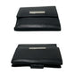 GUCCI Bifold Wallet leather black logo plate Metal Women(Unisex) Used Authentic