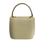 CELINE Handbag Calfskin, Leather beige logo Metal Women Used Authentic