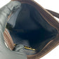 LOEWE Shoulder Bag leather Brown Anagram logo Women Used Authentic