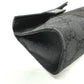 GUCCI Pouch 39.0911 GG canvas black GG Cosmetics Pouch Women Used Authentic
