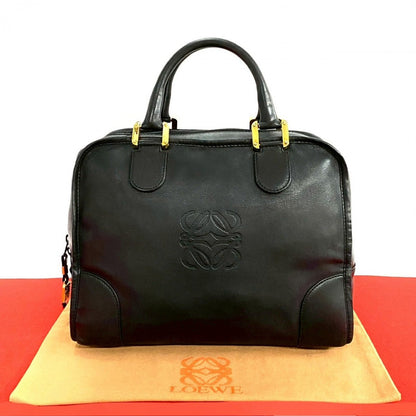 LOEWE Handbag leather black Amazona 32