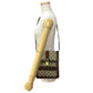 GUCCI Shoulder Bag Leather, PVC Brown GG logo Metal Sherry line Women Used Authentic