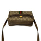 GUCCI Shoulder Bag PVC Brown Sherry line