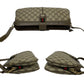 GUCCI Shoulder Bag leather Brown Sherry line