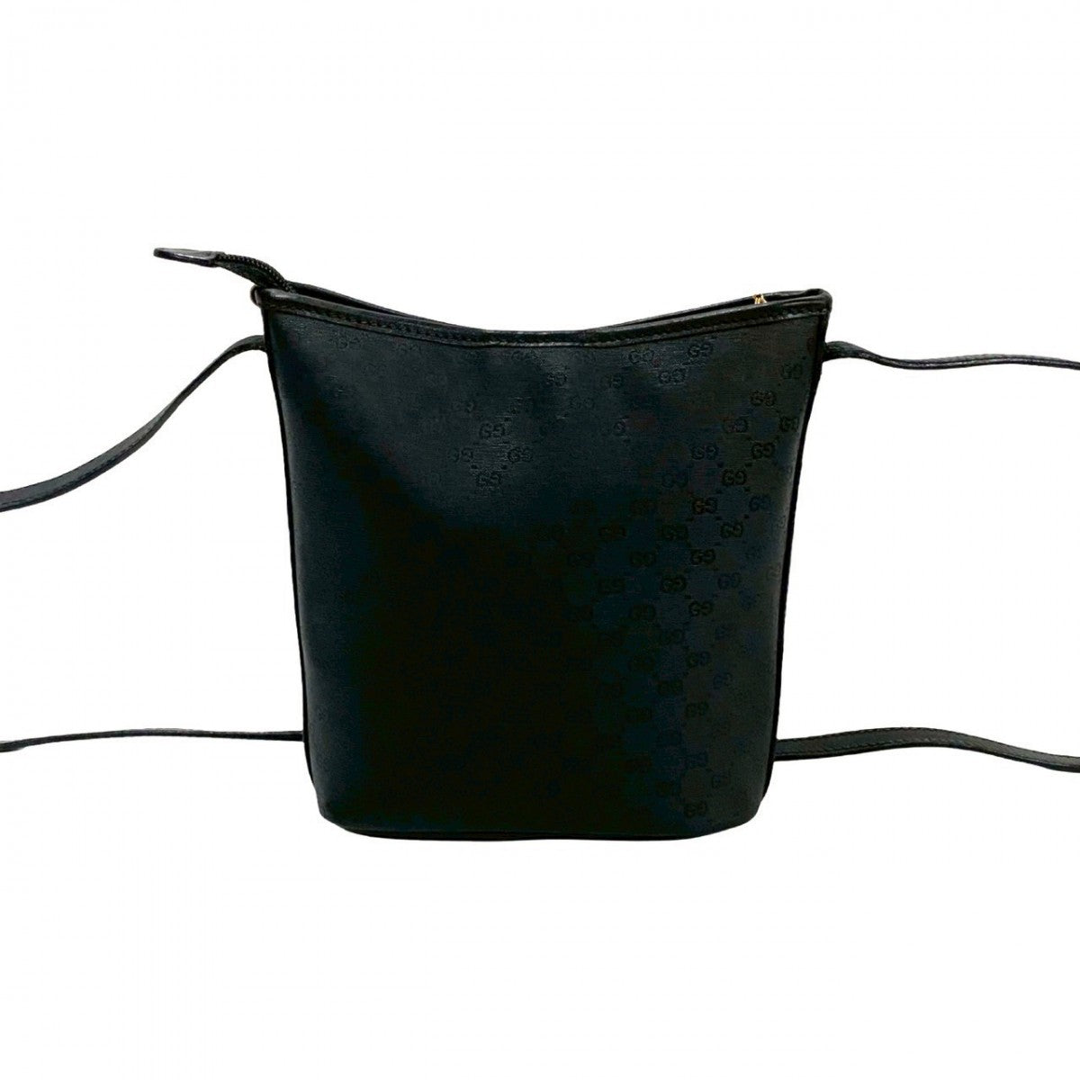 GUCCI Shoulder Bag leather black