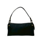 PRADA Handbag Leather, Nylon black PRADA logo Metal Women Used Authentic