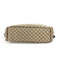 GUCCI Shoulder Bag 123326 GG canvas / leather beige GG Mother's Bag Women Used Authentic