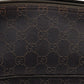 GUCCI Accessory pouch 257300 canvas Brown GG pattern