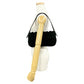 BURBERRY Shoulder Bag Wool, Leather black Nova Check Women Used Authentic