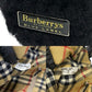 BURBERRY Shoulder Bag Wool, Leather black Nova Check Women Used Authentic