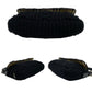 BURBERRY Shoulder Bag Wool, Leather black Nova Check Women Used Authentic