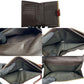 Dior Bifold Wallet Canvas, Leather Brown Trotter Pattern logo Metal saddle Women Used Authentic
