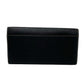 LOEWE Long Wallet Purse leather black Anagram logo Women(Unisex) Used Authentic