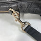 GUCCI Business bag 208463 leather Dark brown Tote Bag handbag Guccisima GG mens Used Authentic