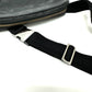 GUCCI Waist bag 336672 Nylon / leather black GG nylon