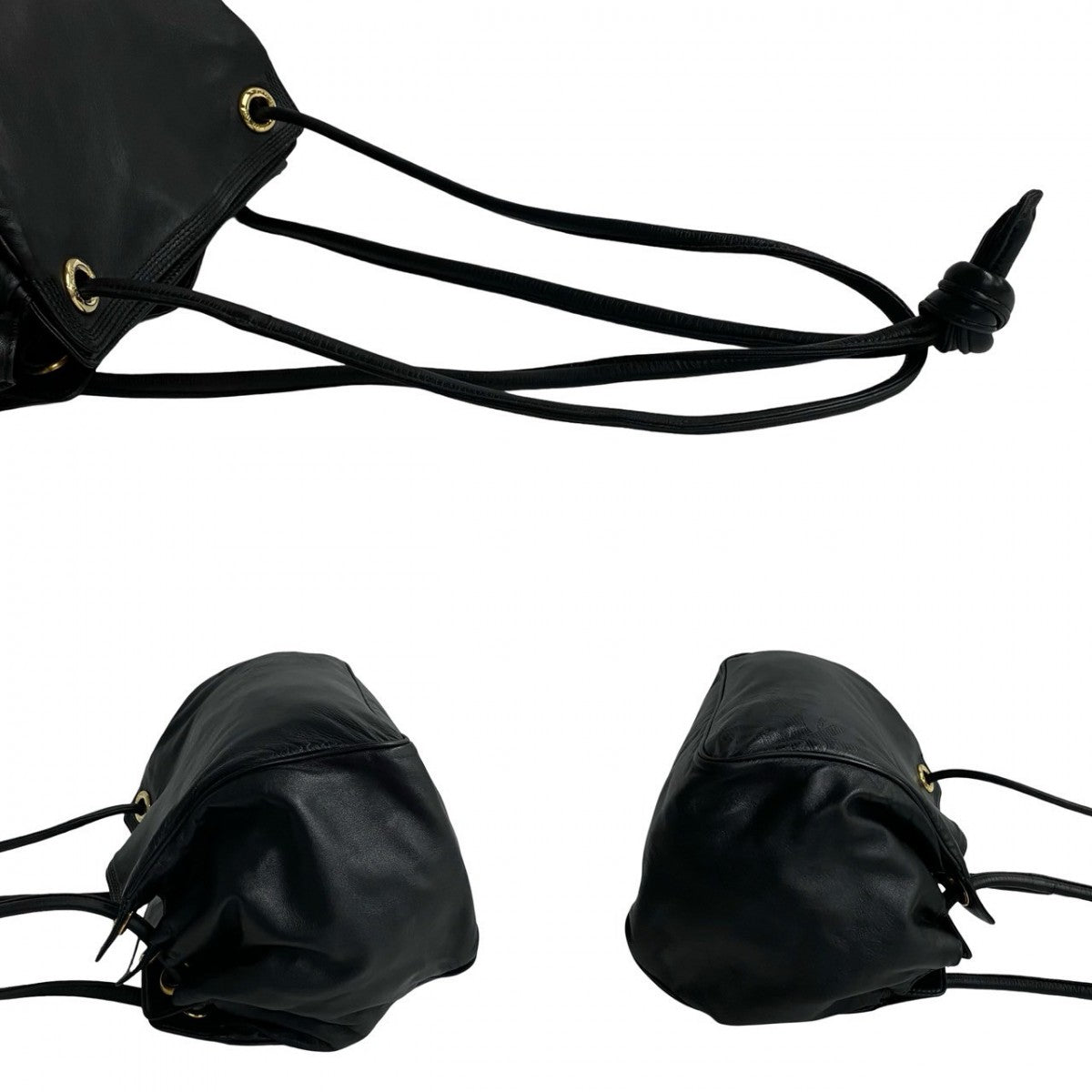 LOEWE Shoulder Bag leather black