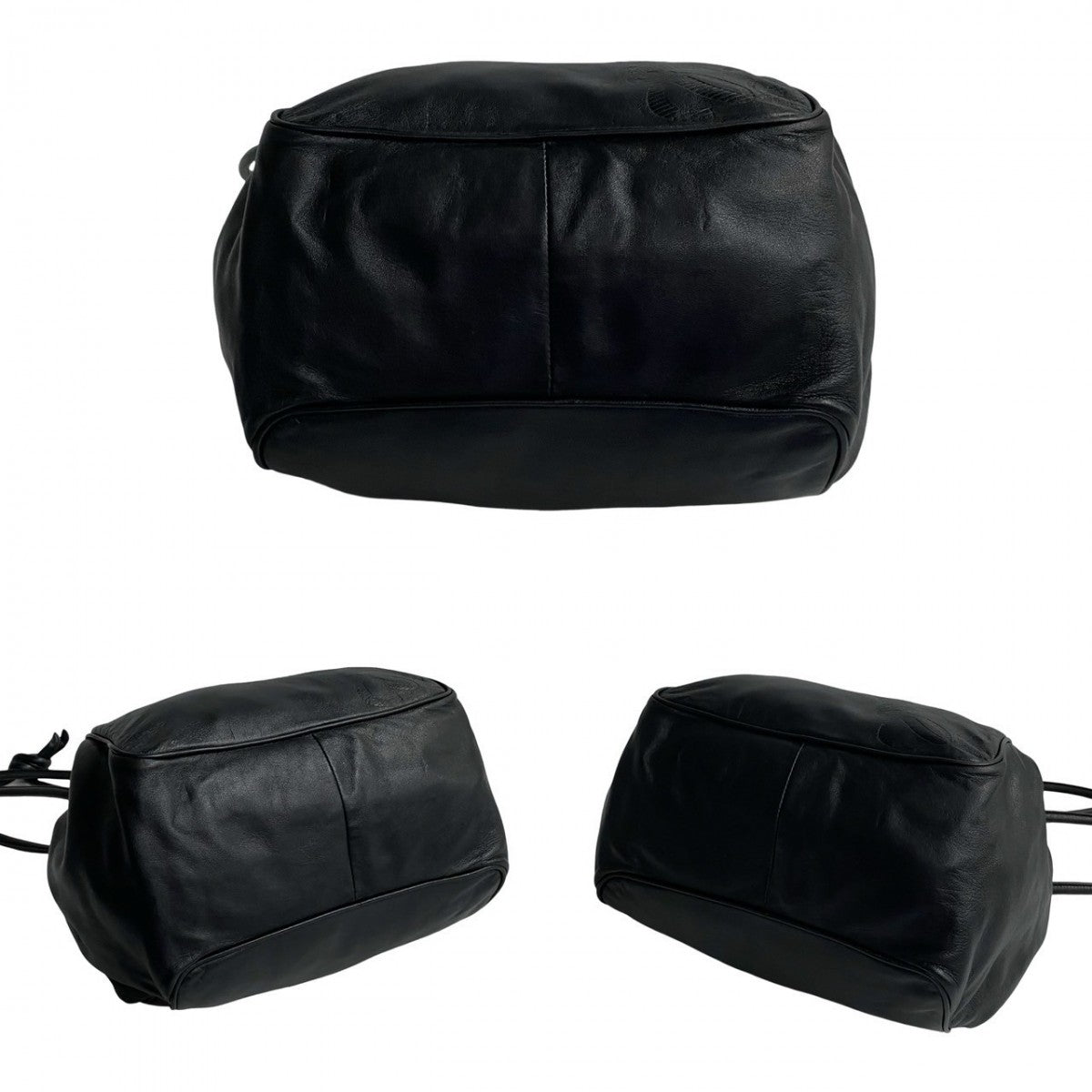 LOEWE Shoulder Bag leather black