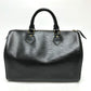 LOUIS VUITTON Boston Duffel bag M59022 Epi Leather black Speedy 30 Women Used Authentic