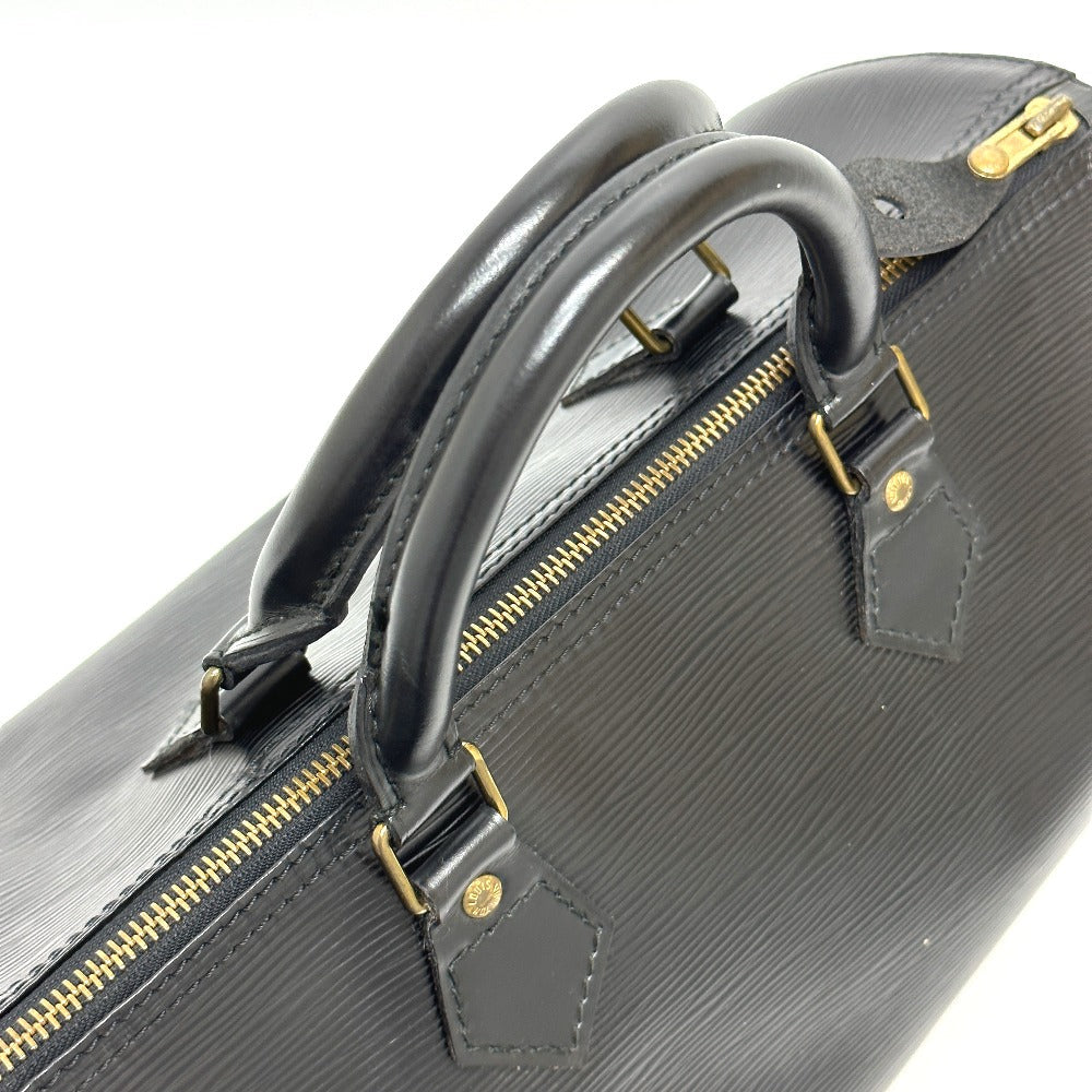 LOUIS VUITTON Boston Duffel bag M59022 Epi Leather black Speedy 30 Women Used Authentic