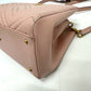 GUCCI Handbag 448054 leather pink GG Marmont Women Used Authentic
