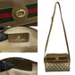 GUCCI Shoulder Bag leather Brown Sherry line